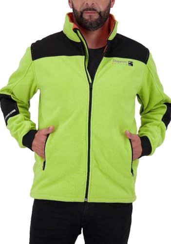 Deproc Active Herren Strickfleecejacke Fleecejacke mit leichter Kapuze Übergangsjacke Windbreaker CANADA II Deproc Active Herren Strickfleecejacke Fleecejacke mit leichter Kapuze Übergangsjacke Windbreaker CANADA II von DEPROC-Active