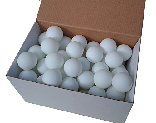 75 Tischtennisbälle 38mm ohne Aufdruck weiss stabiles Material 75 Tischtennisbälle 38mm ohne Aufdruck weiss stabiles Material von Der Sportler