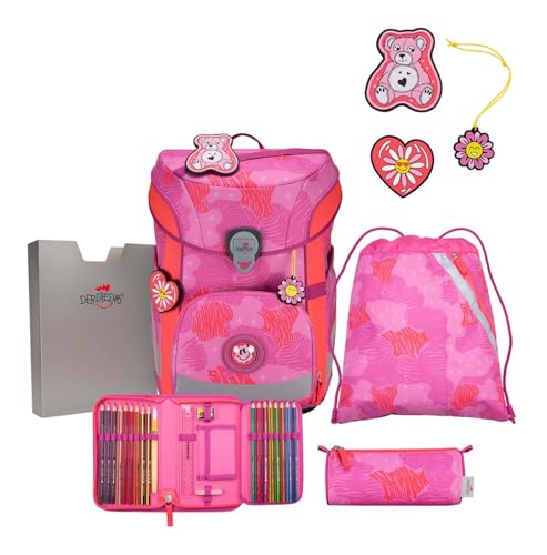DerDieDas ErgoFlex Easy Schulranzenset 5-teilig Roses DerDieDas ErgoFlex Easy Schulranzenset 5-teilig Roses von DerDieDas