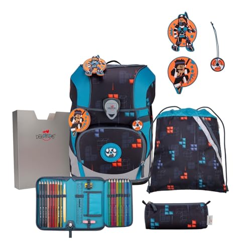 DerDieDas ErgoFlex Tiny Schulranzenset 5-teilig Ninja Fighter DerDieDas ErgoFlex Tiny Schulranzenset 5-teilig Ninja Fighter von DerDieDas