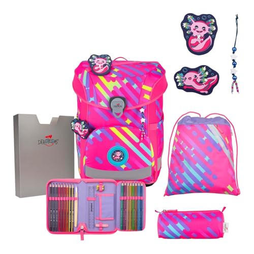 DerDieDas ErgoFlex Easy Exklusiv Neon Schulranzenset 5-teilig Punkie DerDieDas ErgoFlex Easy Exklusiv Neon Schulranzenset 5-teilig Punkie von DerDieDas