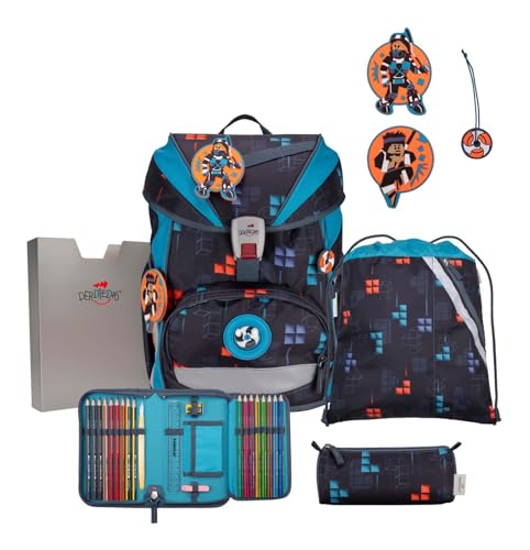 DerDieDas ErgoFlex Schulranzenset 5-teilig Ninja Fighter DerDieDas ErgoFlex Schulranzenset 5-teilig Ninja Fighter von DerDieDas