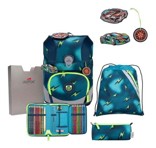 DerDieDas ErgoFlex Tiny Schulranzenset 5-teilig Magic Light DerDieDas ErgoFlex Tiny Schulranzenset 5-teilig Magic Light von DerDieDas