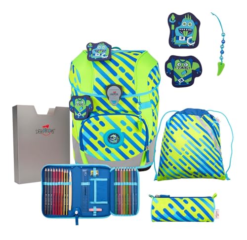 DerDieDas ErgoFlex Tiny Exklusiv Neon Schulranzenset 5-teilig Monster DerDieDas ErgoFlex Tiny Exklusiv Neon Schulranzenset 5-teilig Monster von DerDieDas