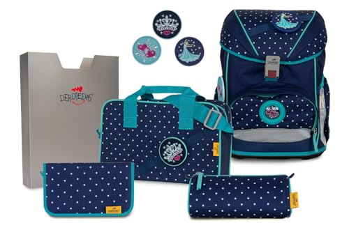 DerDieDas Schulrucksack Set 5-TLG. Ergoflex Buttons Star Princess DerDieDas Schulrucksack Set 5-TLG. Ergoflex Buttons Star Princess von DerDieDas