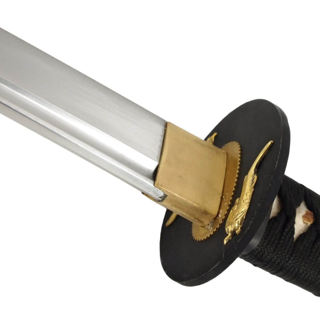DerShogun Katana-Samuraischwert 1045 Carbonstahl matt schwarz von DerShogun