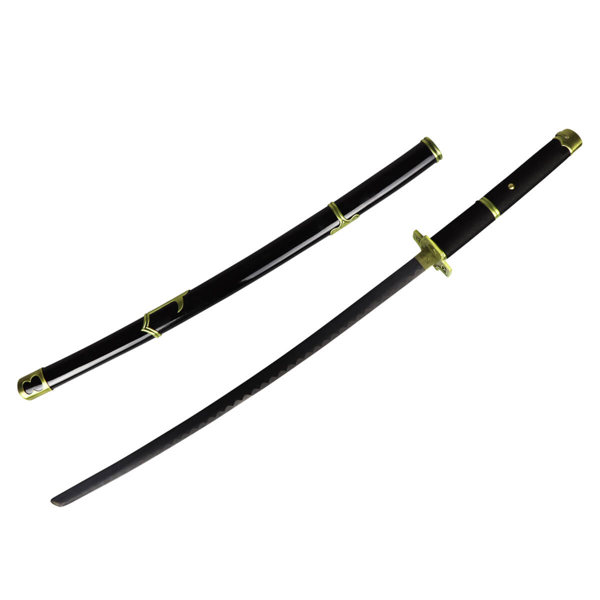 Katana Yubashiri Roronoa Zoro One Piece Samurai Schwert stumpf Katana Yubashiri Roronoa Zoro One Piece Samurai Schwert stumpf von DerShogun