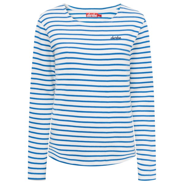 Derbe - Women's L/S Interstriped - Longsleeve Gr XS blau von Derbe