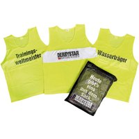 10er Pack DERBYSTAR Markierungshemdchen gelb Junior 10er Pack DERBYSTAR Markierungshemdchen gelb Junior von Derbystar