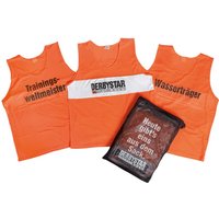 10er Pack DERBYSTAR Markierungshemdchen orange Senior von Derbystar