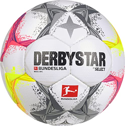 Derbystar Bundesliga Magic APS v22, Weiss, 5, Multicolor von Derbystar