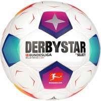 DERBYSTAR Bundesliga Brillant Replica S-Light 290g Leicht-Fußball 2023/24 weiß 5 von Derbystar
