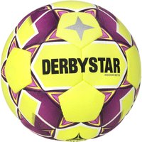 DERBYSTAR Indoor Beta Hallenfußball gelb/lila 4 von Derbystar