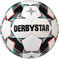 DERBYSTAR Junior Light 290g Leicht-Fußball weiß/grün/schwarz 4 von Derbystar