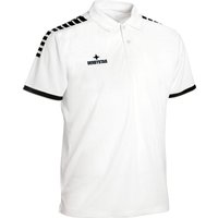 DERBYSTAR Primo Poloshirt weiß/schwarz 164 von Derbystar