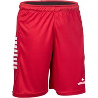 DERBYSTAR Primo Trainingshose Herren rot/weiß XXL von Derbystar