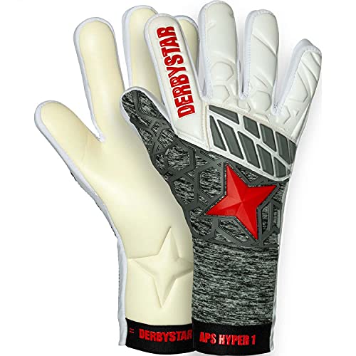 Derbystar APS Hyper I Handschuhe Unisex, Weiss grau rot, 12 Derbystar APS Hyper I Handschuhe Unisex, Weiss grau rot, 12 von Derbystar