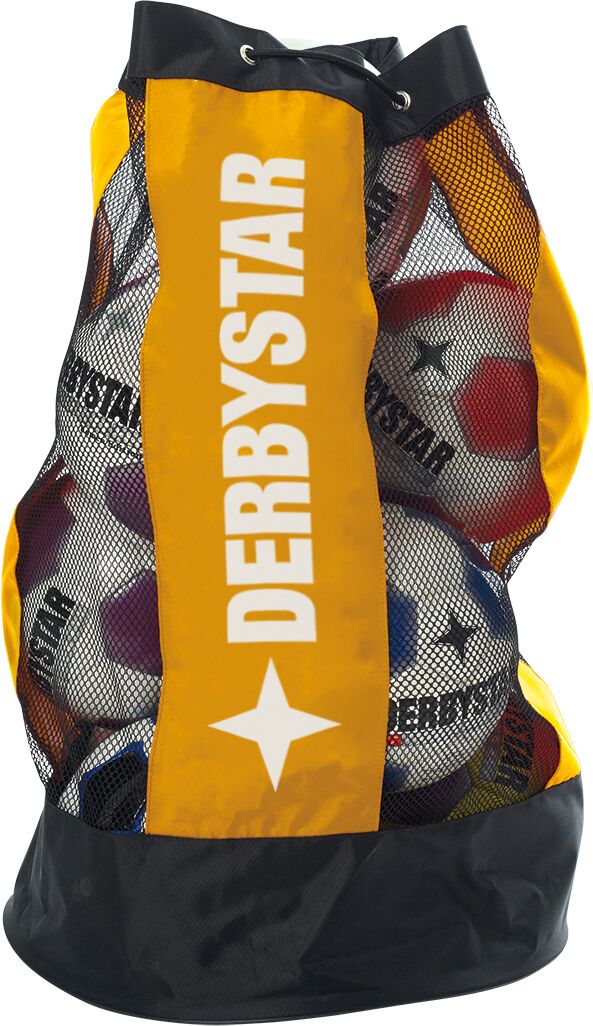 Derbystar Ballsack 10 Bälle, gelb, für 10 Bälle Derbystar Ballsack 10 Bälle, gelb, für 10 Bälle von Derbystar