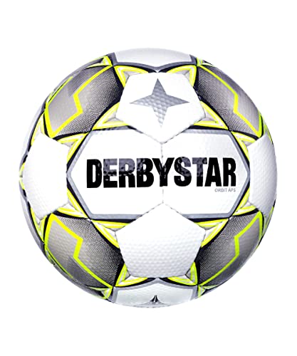 Derbystar Brillant Orbit APS v21 Fußball, Weiss/GRAU/GELB, 5 Derbystar Brillant Orbit APS v21 Fußball, Weiss/GRAU/GELB, 5 von Derbystar