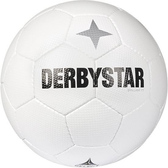 Derbystar Brillant TT Classic V22 Trainingsball Größe 5 weiß von Derbystar