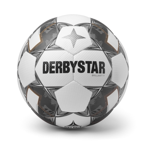 Derbystar Brillant TT v24 Trainingsball weiß/silber 5 Derbystar Brillant TT v24 Trainingsball weiß/silber 5 von Derbystar