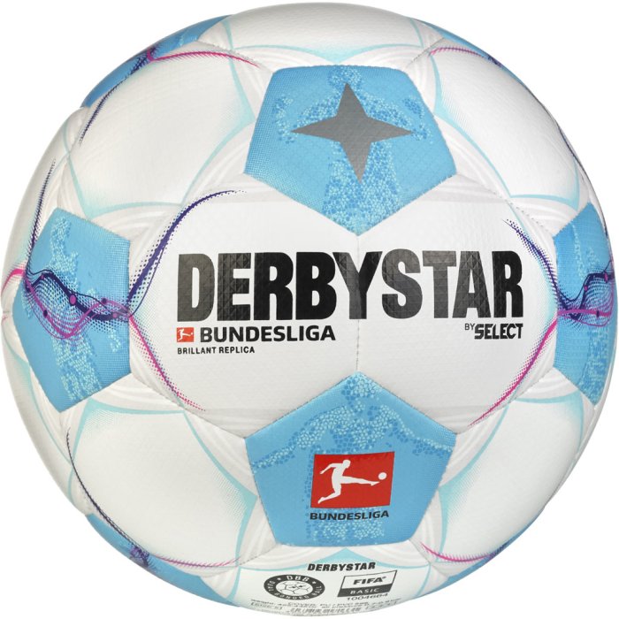 Derbystar Bundesliga Brillant Replica S-Light v24 Trainingsball blau/weiß 3 Derbystar Bundesliga Brillant Replica S-Light v24 Trainingsball blau/weiß 3 von Derbystar