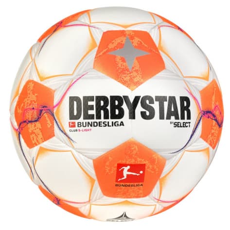 Derbystar Bundesliga Club S-Light v24 Trainingsball weiß/orange 4 Derbystar Bundesliga Club S-Light v24 Trainingsball weiß/orange 4 von Derbystar