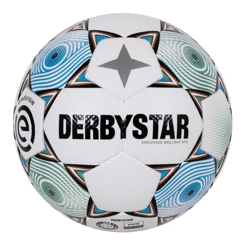 Derbystar Equipment - Fußbälle Brillant APS Eredivisie Spielball 2023/2024 Weiss 5 Derbystar Equipment - Fußbälle Brillant APS Eredivisie Spielball 2023/2024 Weiss 5 von Derbystar