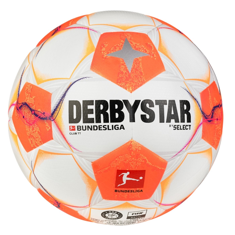 Derbystar FB-BL CLUB TT - weiss/orange - 5 Derbystar FB-BL CLUB TT - weiss/orange - 5 von Derbystar
