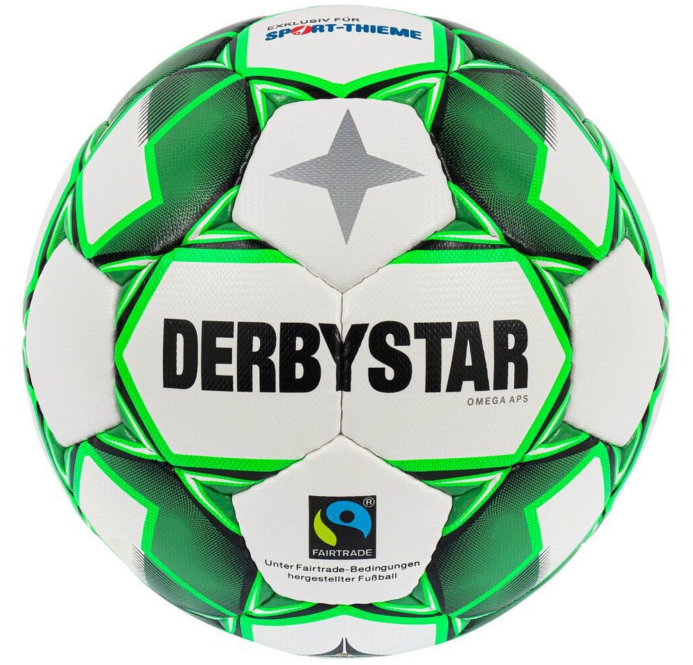Derbystar Fußball Fußball Fairtrade Omega Pro APS, Fairtrade-zertifizierter Wettspielball von Derbystar