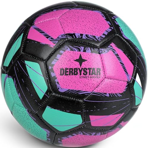 Derbystar Fußball Street Soccer grün/pink/schwarz v23 Größe 5 Derbystar Fußball Street Soccer grün/pink/schwarz v23 Größe 5 von Derbystar