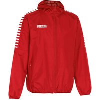 DERBYSTAR Hyper Allwetterjacke rot/weiß 3XL von Derbystar