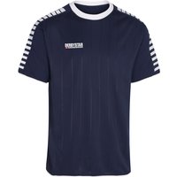 DERBYSTAR Hyper Trikot Kinder navy/weiß 116 von Derbystar