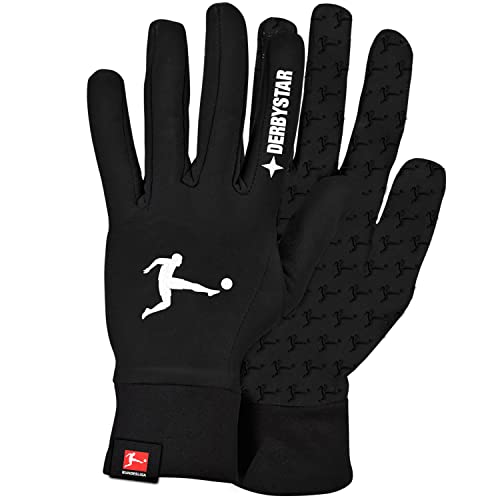 Derbystar Bundesliga v22 Fingerhandschuhe Schwarz 8 von Derbystar