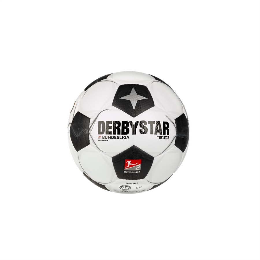 Derbystar MINIFUSSBALL BL BRILLANT weiß/schwarz/grau 47 cm Derbystar MINIFUSSBALL BL BRILLANT weiß/schwarz/grau 47 cm von Derbystar