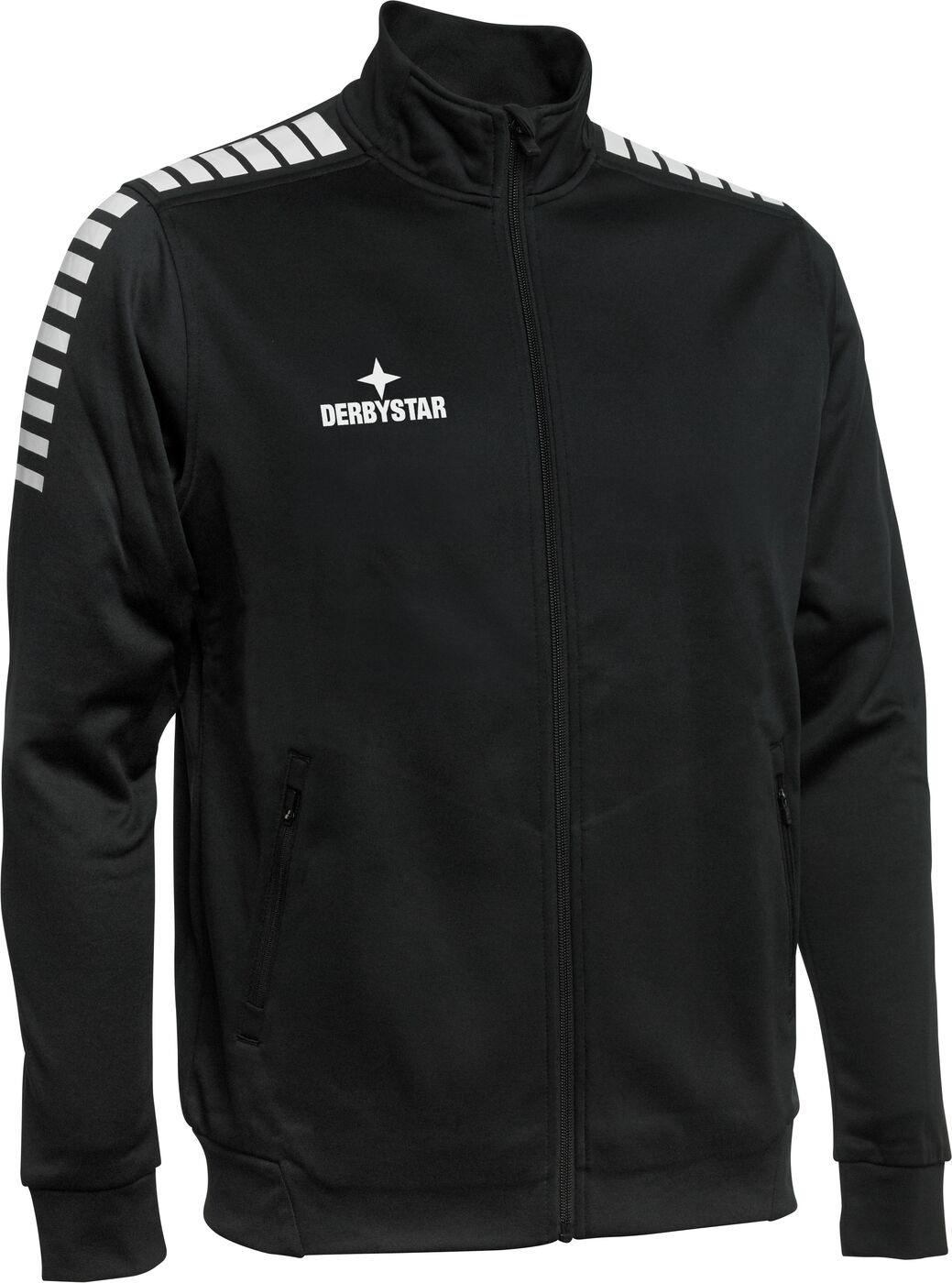 Derbystar PRÄSENTATIONSJACKE PRIMO - schwarz/weiss - 140/152 Derbystar PRÄSENTATIONSJACKE PRIMO - schwarz/weiss - 140/152 von Derbystar