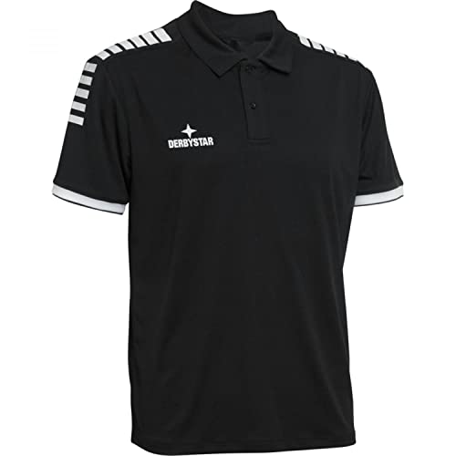 Derbystar Primo T-Shirt Schwarz/Weiss XL von Derbystar