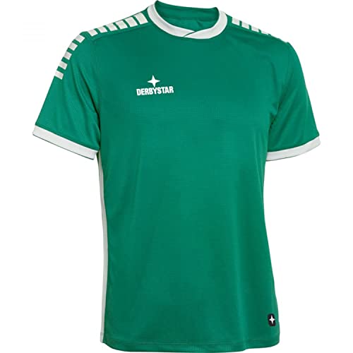 Derbystar Primo Unisex Trikot, Gruen Weiss, XXL von Derbystar