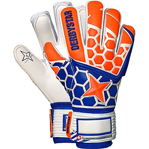 Derbystar Protect Columba III Handschuhe Uni, orange Navy weiß, 10.5 Derbystar Protect Columba III Handschuhe Uni, orange Navy weiß, 10.5 von Derbystar