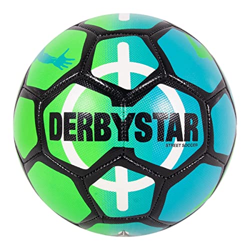 Derbystar Street Soccer blau/grün/schwarz - 5 Derbystar Street Soccer blau/grün/schwarz - 5 von Derbystar