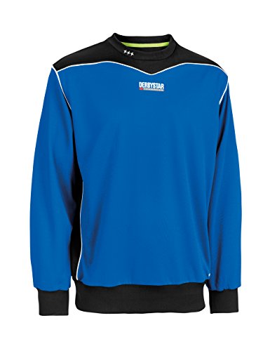 Derbystar Sweatshirt Brillant, 116, blau, 6010116600 von Derbystar