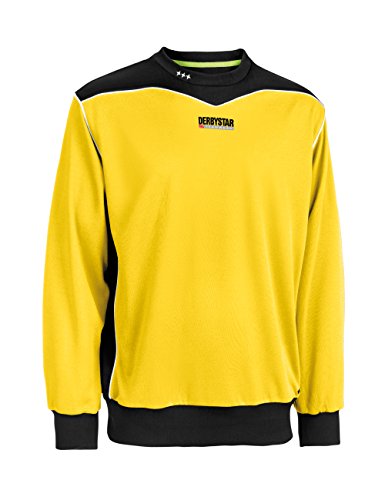 Derbystar Sweatshirt Brillant, 116, gelb, 6010116500 von Derbystar