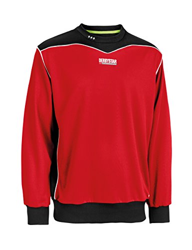 Derbystar Sweatshirt Brillant, 116, rot, 6010116300 von Derbystar