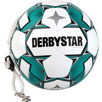 DERBYSTAR Swing Heavy Pendel-Fußball weiß/türkis 5 von Derbystar