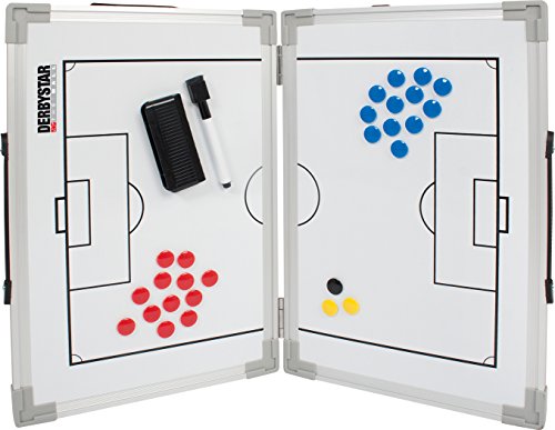 Derbystar Faltbare Taktiktafel Aluminium Fussball, 60 x 45 cm, 4113000000 Derbystar Faltbare Taktiktafel Aluminium Fussball, 60 x 45 cm, 4113000000 von Derbystar