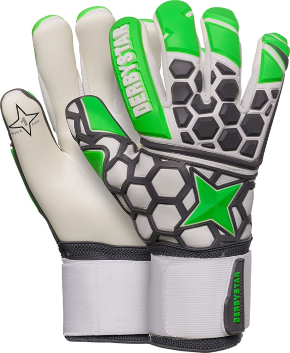 Derbystar Torwarthandschuhe-APS HEXAGRIP PRO II grün/grau/weiss 8 Derbystar Torwarthandschuhe-APS HEXAGRIP PRO II grün/grau/weiss 8 von Derbystar
