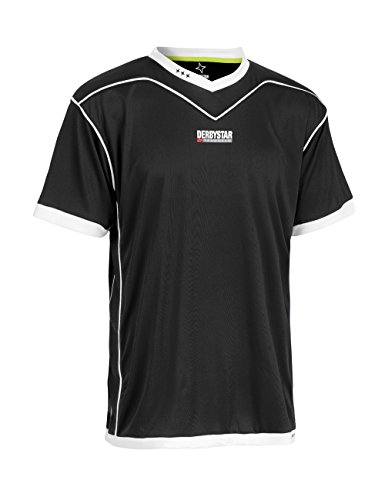 Derbystar Trikot Brillant Kurz, 164, schwarz schwarz, 6000164220 von Derbystar