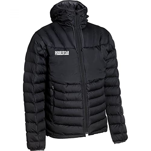 Derbystar Ultimo Stepp Jacke Unisex, schwarz, XXL Derbystar Ultimo Stepp Jacke Unisex, schwarz, XXL von Derbystar