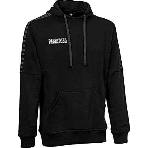 Derbystar Ultimo Unisex Kapuzenpullover, schwarz, XXXL von Derbystar