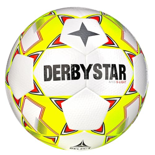 Derbystar Unisex Jugend Apus S-Light v24 Ball, weiß, 4 von Derbystar